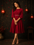 Ruby - Embellished Midi Dress