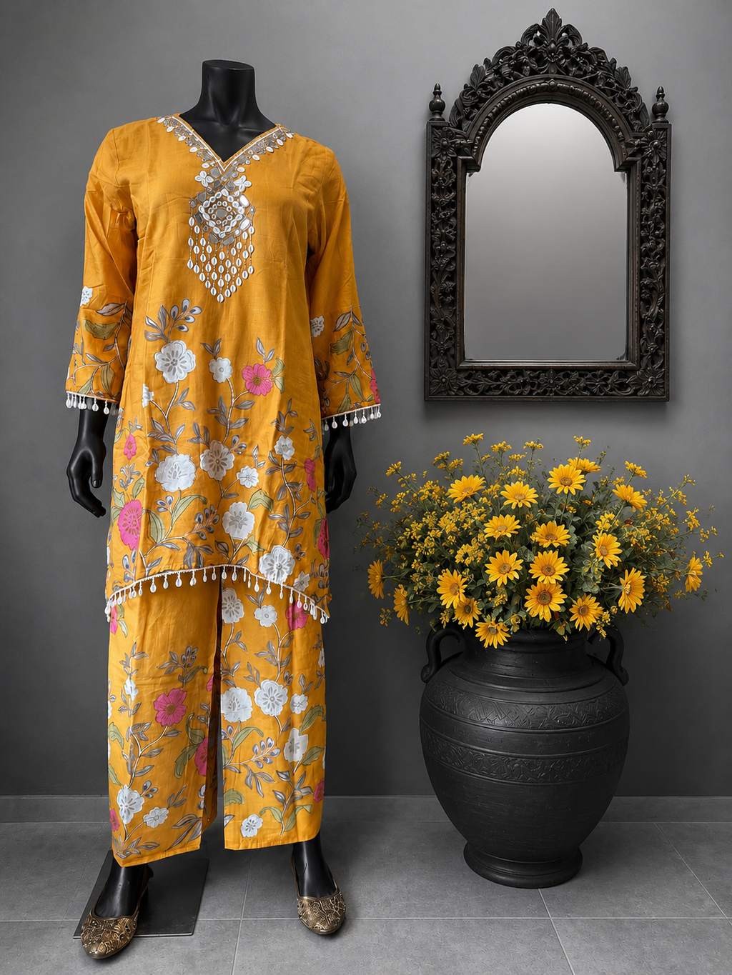 Coord Set - Mustard Vibes