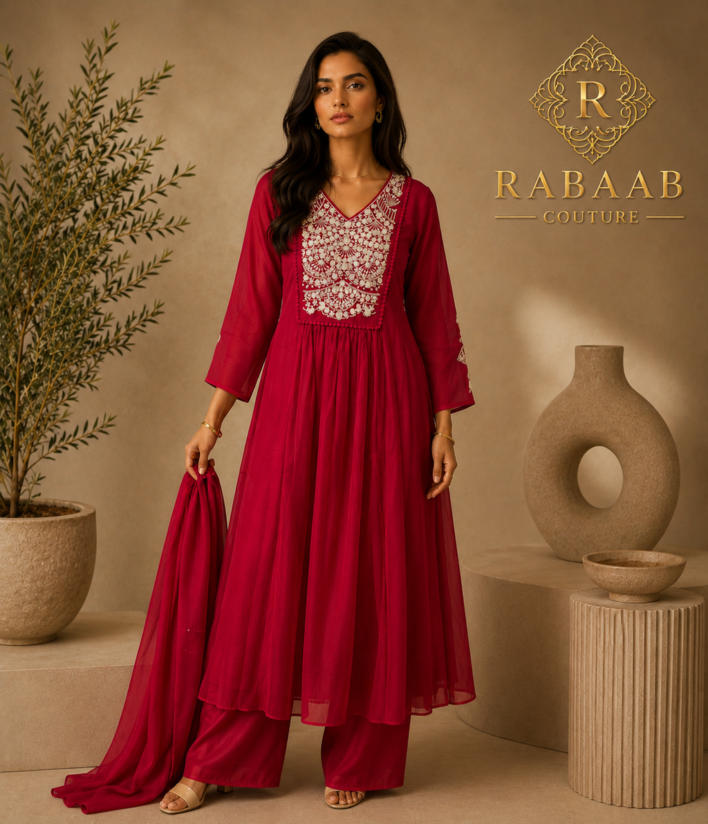 Anarkali Palazo Set