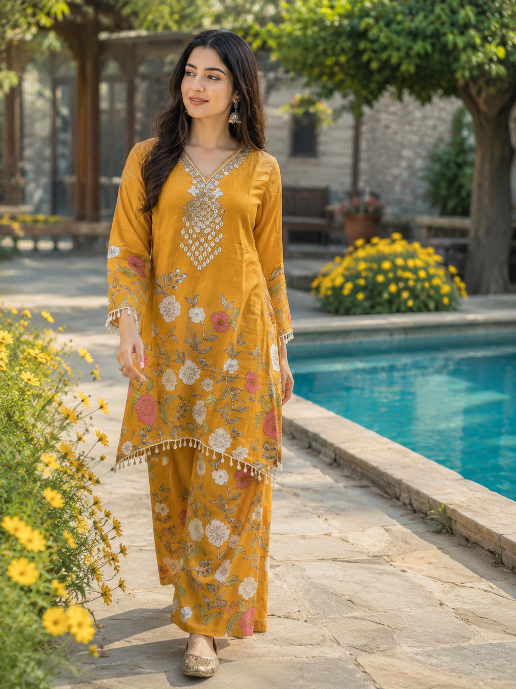 Coord Set - Mustard Vibes