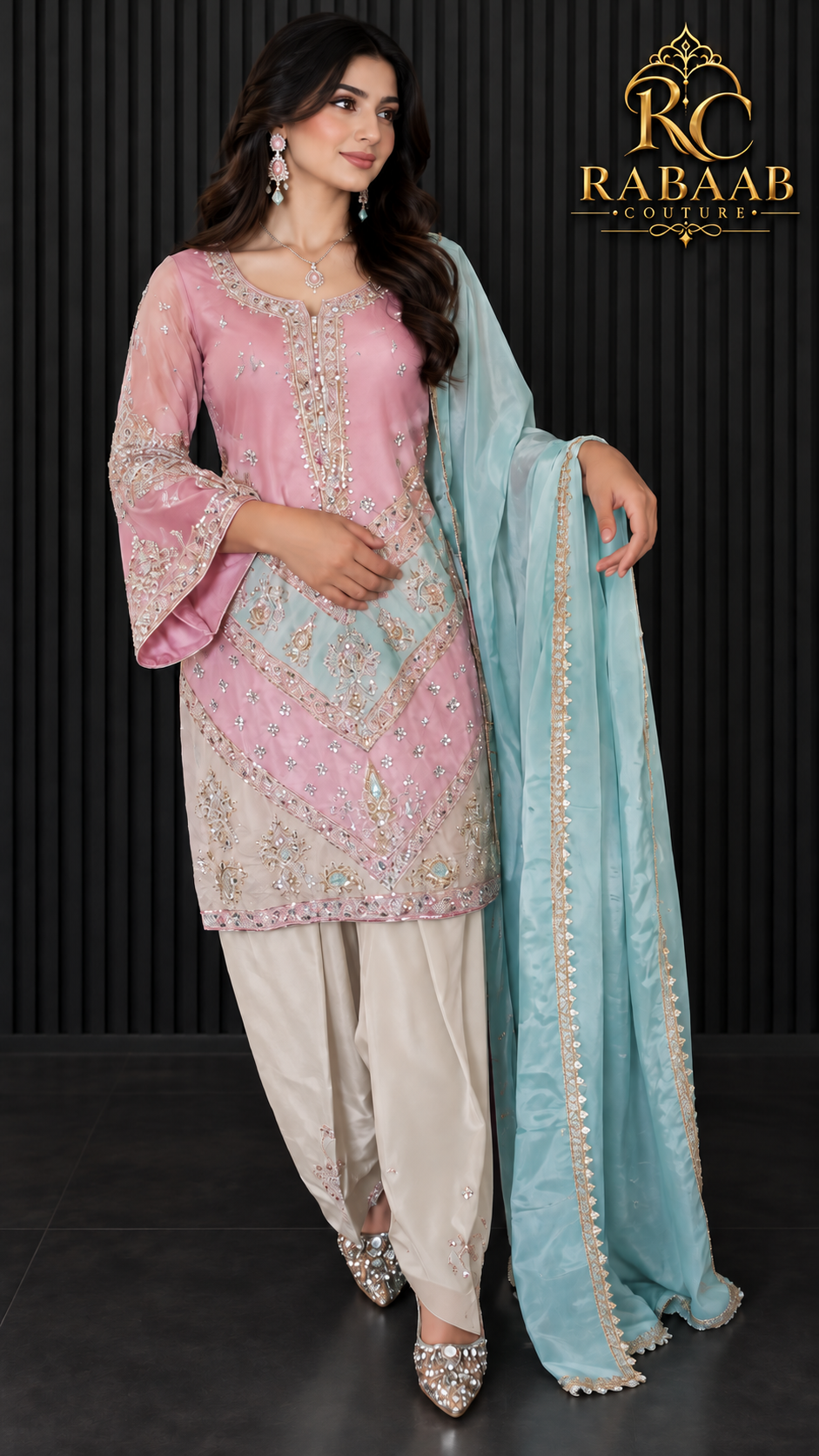 ULFAT - Punjabi Suit (Farshi Salwar)