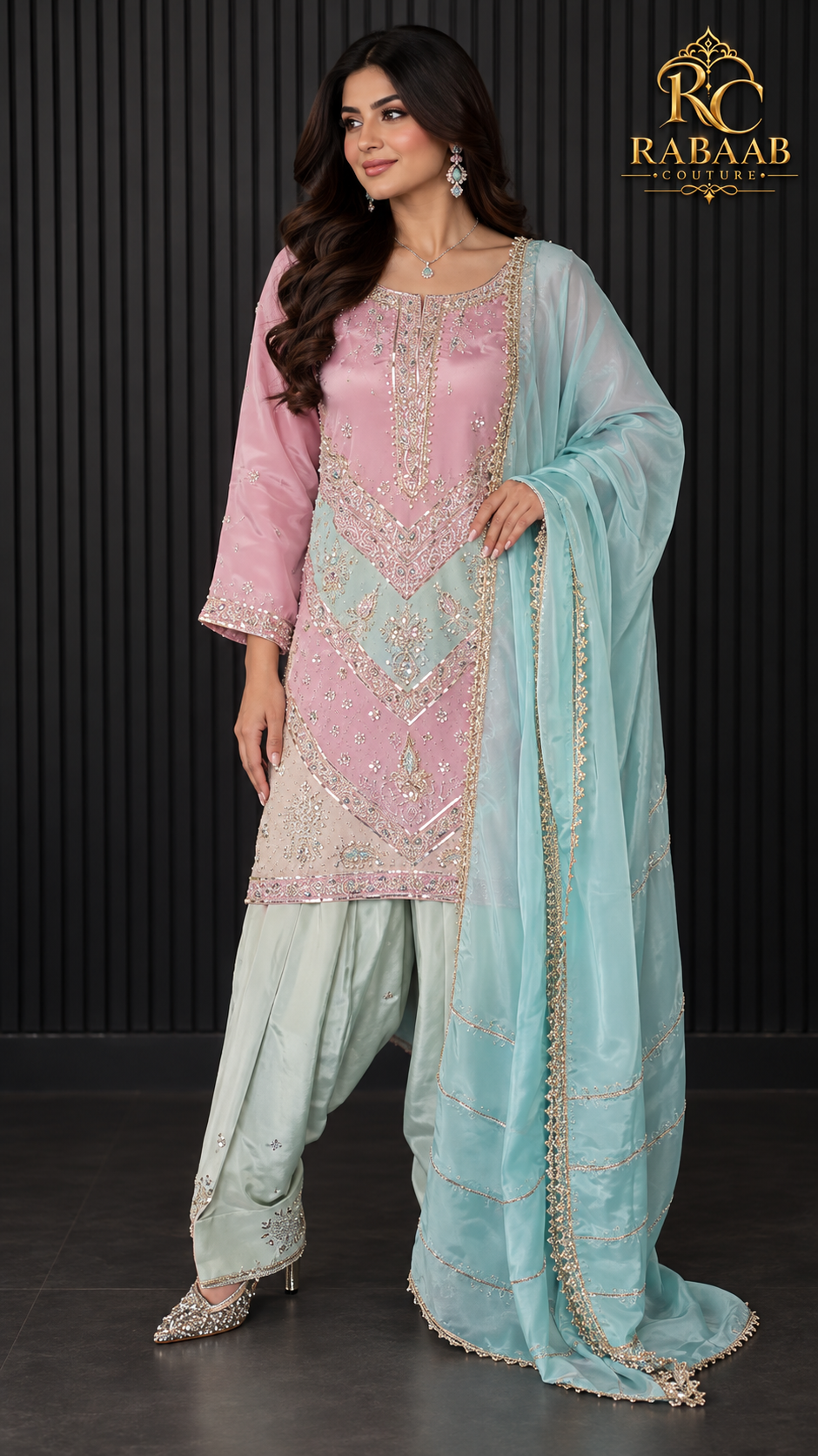 ULFAT - Punjabi Suit (Farshi Salwar)
