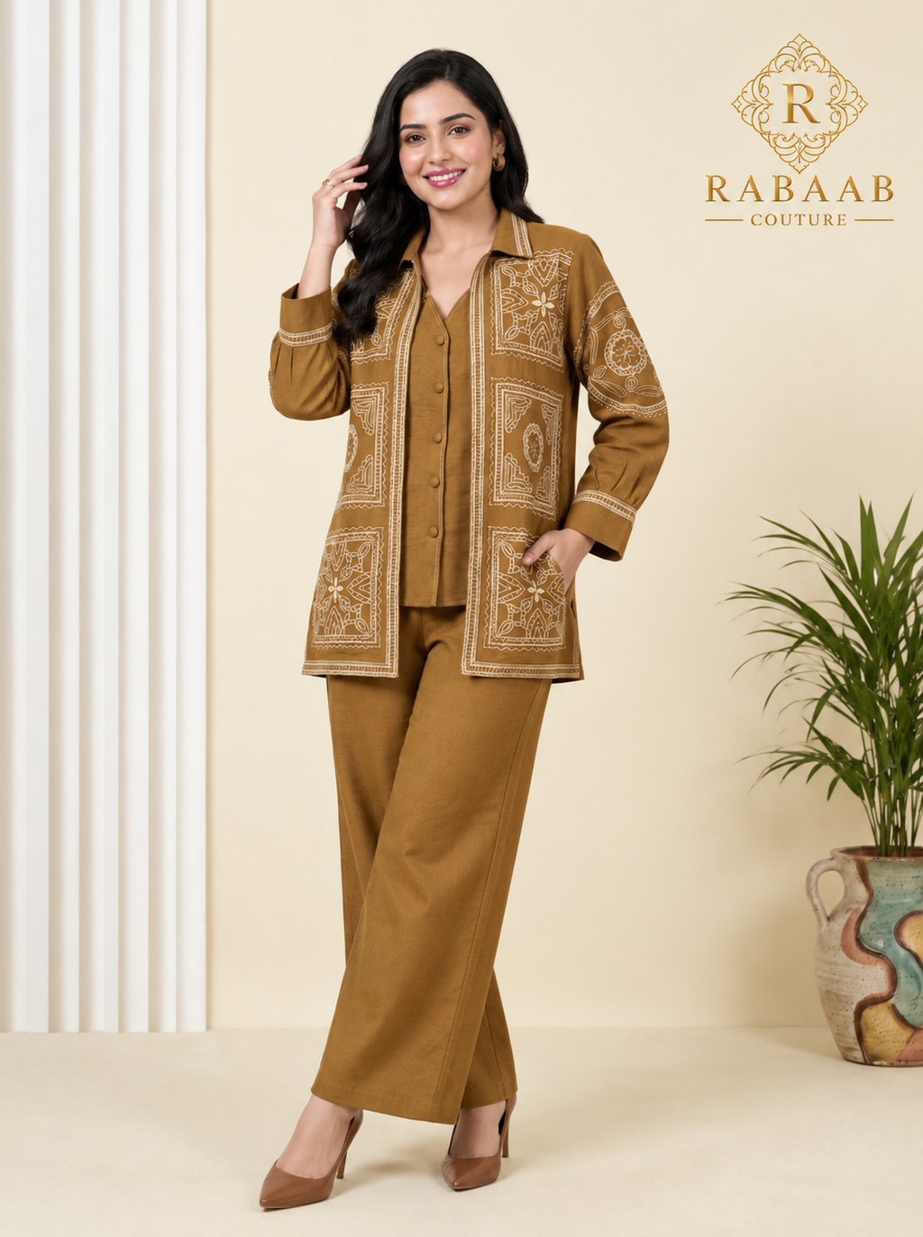 CARAMEL CO-ORD SET