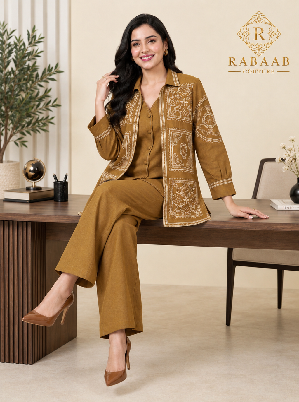 CARAMEL CO-ORD SET