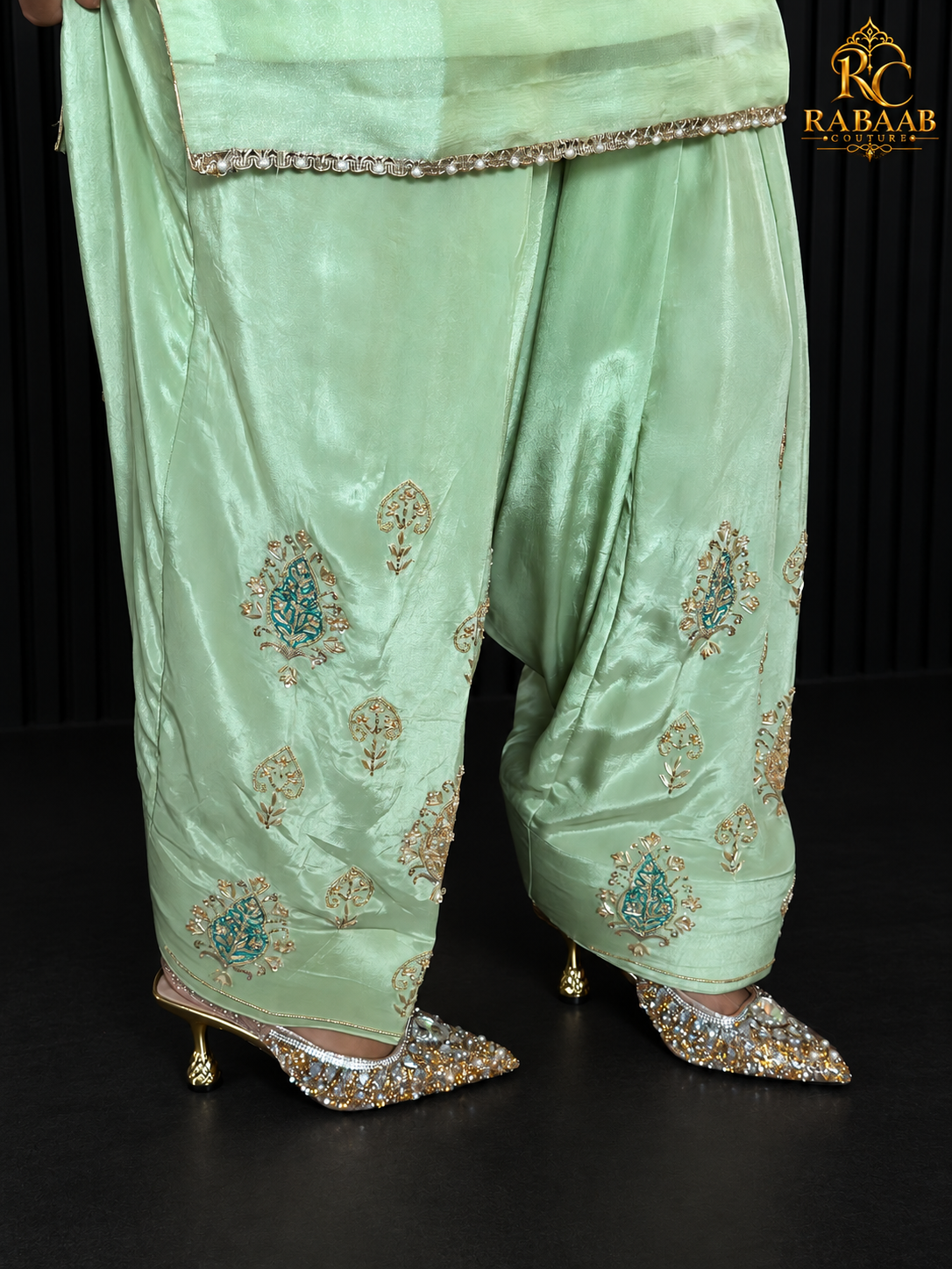 Salwar Kameez (Farshi Salwar) - Neeru Bajwa Edition