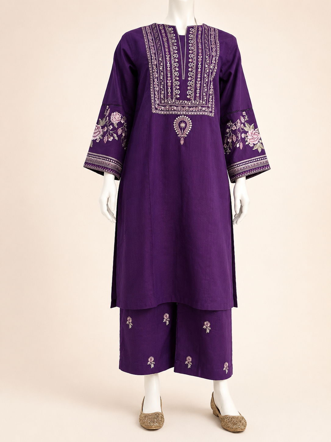 2 Piece Purple Suit