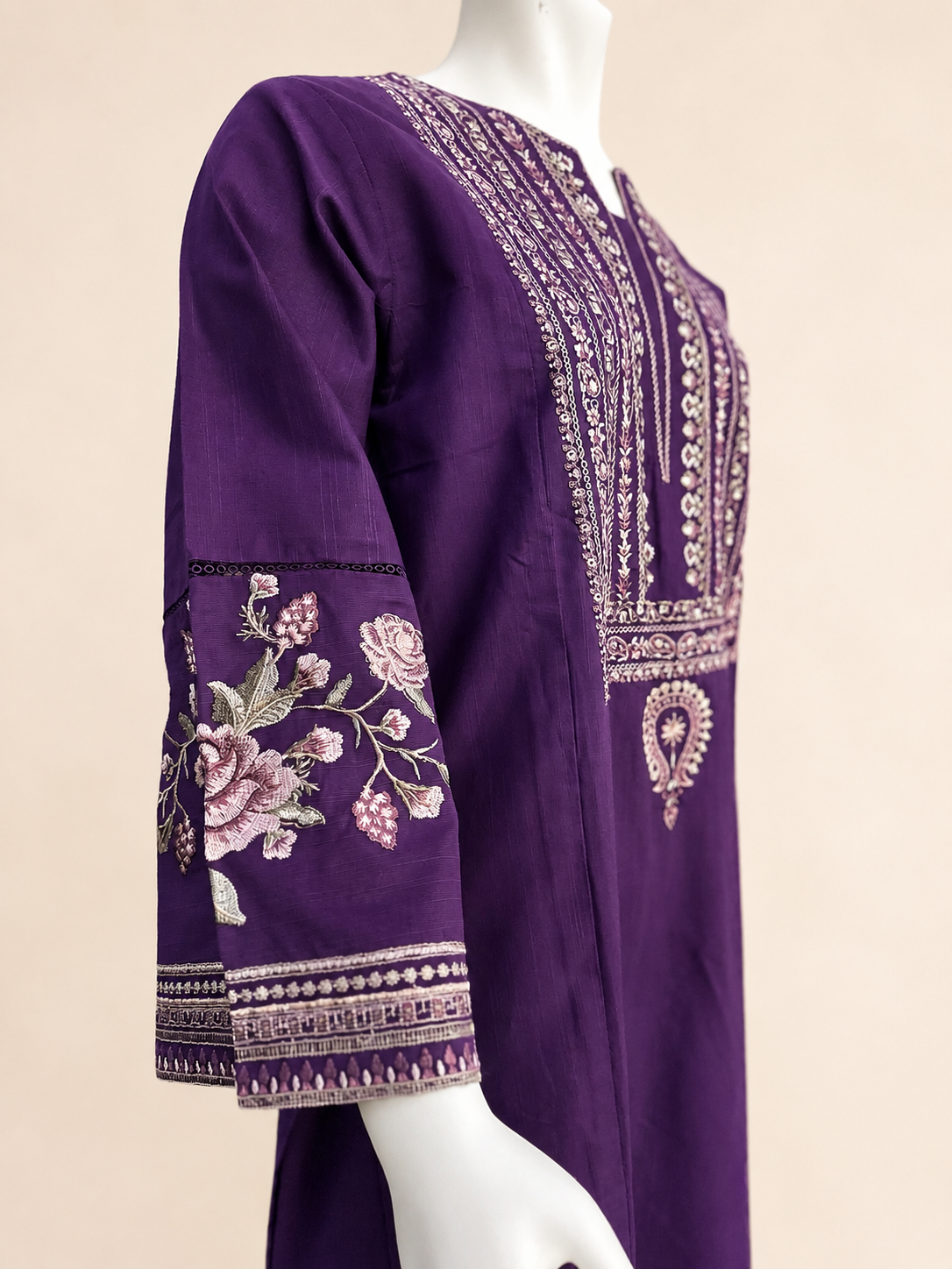 2 Piece Purple Suit