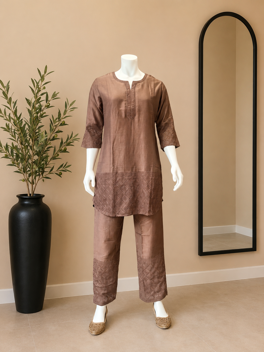 COORD SET - 2 Piece Cotton/Silk