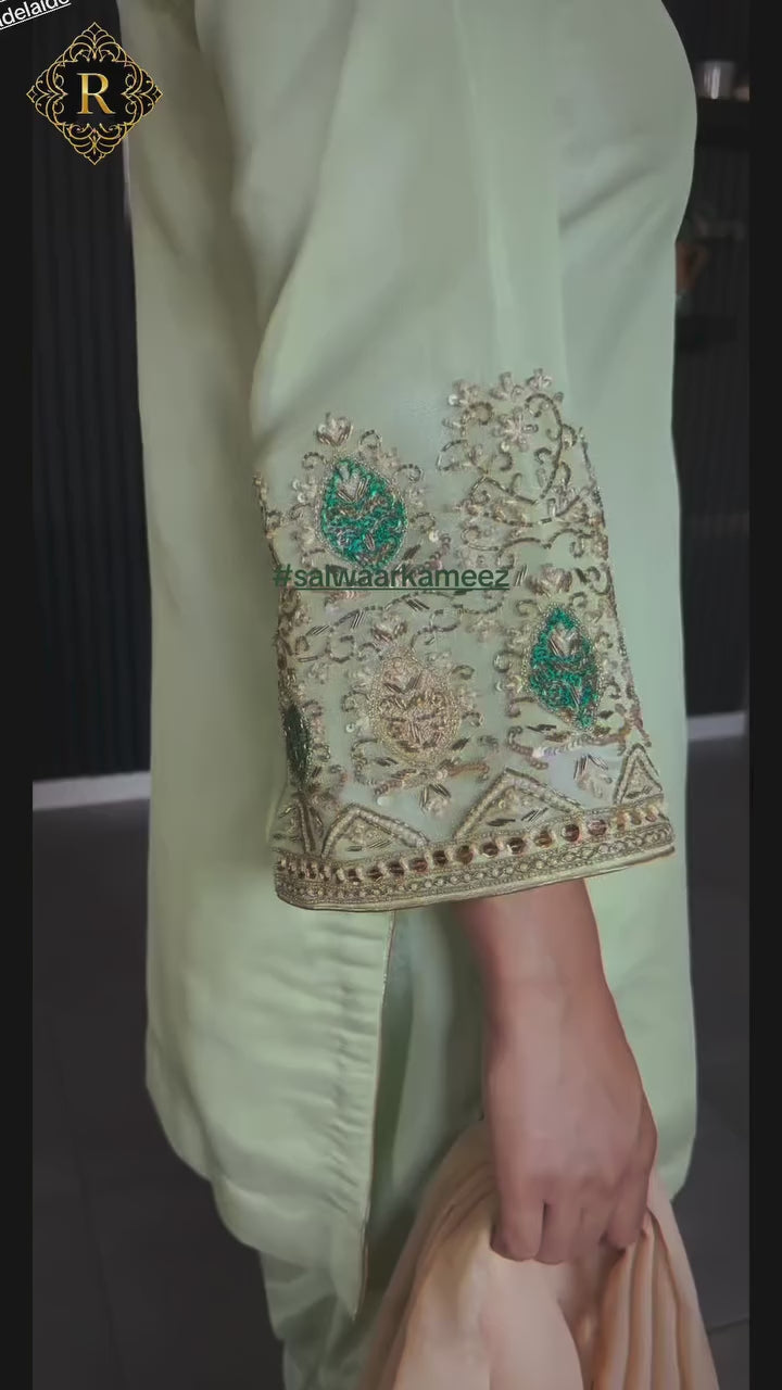 Salwar Kameez (Farshi Salwar) - Neeru Bajwa Edition